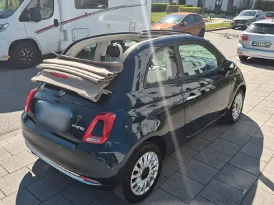 Gebraucht Fiat 500C Lounge 69 PS (50 kW) 2020 Blau Cabrio