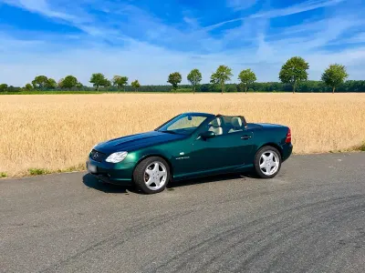 Gebraucht Mercedes SLK230 AMG 193 PS (141 kW) 1999 Grün Cabrio