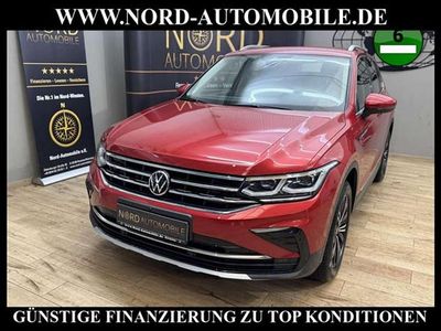 Kings red metallic Gebraucht 2021 VW Tiguan Elegance SUV | 31.890 € (Etwas zu teuer)