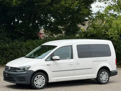 Gebraucht VW Caddy Maxi 110 PS (80 kW) 2018 Weiß Van / Kleinbus