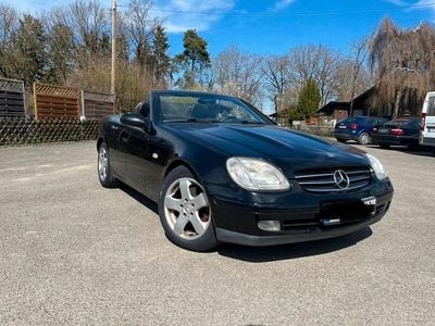 Gebraucht Mercedes SLK200 100 PS (73 kW) 2000 Schwarz Cabrio