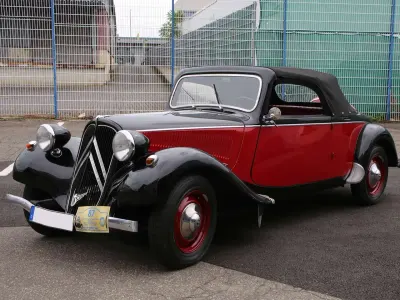 Gebraucht Citroën Traction Avant 56 PS (41 kW) 1952 Schwarz Cabrio