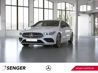 Gebraucht Mercedes CLA220 AMG line 190 PS (139 kW) 2022 Weiß Coupé