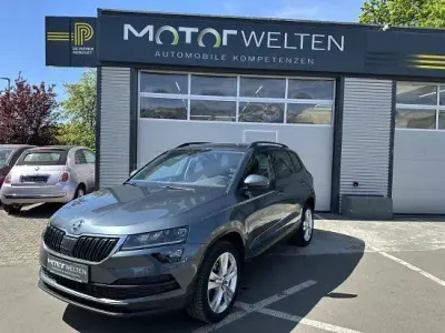 Gebraucht Skoda Karoq Style 116 PS (85 kW) 2019 Quarzgrau metallic SUV