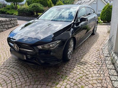 Gebraucht Mercedes CLA200 Shooting Brake AMG line 163 PS (119 kW) 2021 Schwarz Kombi