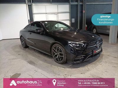 Gebraucht Mercedes E220 AMG line 194 PS (142 kW) 2023 Schwarz Coupé