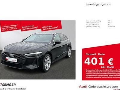 Mythosschwarz Gebraucht 2025 Audi A5 Comfort Kombi | 41.880 € (Superpreis)