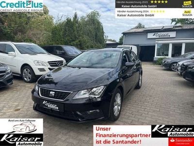 Gebraucht Seat Leon Style 125 PS (91 kW) 2017 Mitternachtsschwarz Kombi