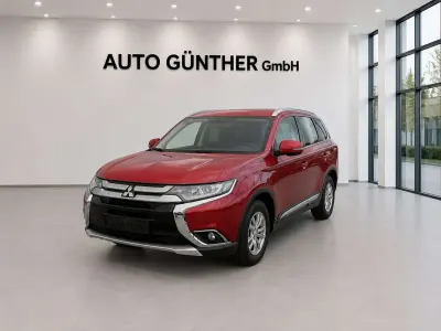 Gebraucht Mitsubishi Outlander 150 PS (110 kW) 2016 Karminrot (m) SUV