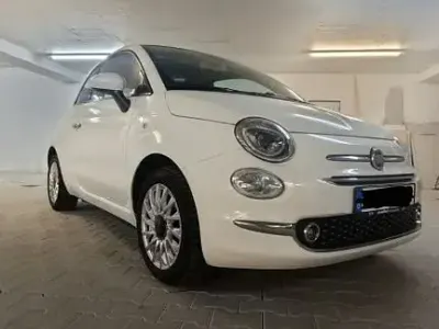 Gebraucht Fiat 500 Lounge 69 PS (50 kW) 2018 Weiß Kleinwagen