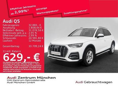 Gebraucht Audi Q5 Advanced 299 PS (219 kW) 2022 Ibisweiß SUV
