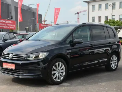 Gebraucht VW Touran Comfortline 110 PS (80 kW) 2015 Schwarz Van / Kleinbus