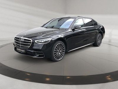 Gebraucht Mercedes S350 AMG line 313 PS (230 kW) 2025 Metalliclack obsidianschwarz Limousine