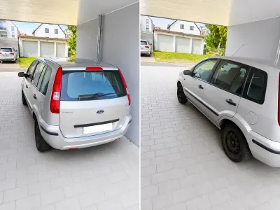 Gebraucht Ford Fusion 68 PS (50 kW) 2006 Grau Kleinwagen