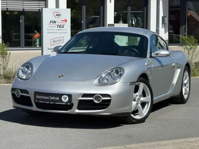 Second-hand Porsche Cayman Basis 245 CP (180 kW) 2006 Argintiu Coupe
