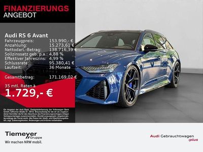 Second-hand Audi RS6 Performance 630 CP (463 kW) 2025 Albastru Break