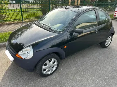 Gebraucht Ford Ka 60 PS (44 kW) 1998 Schwarz Kleinwagen