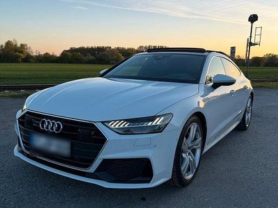 Usata Audi A7 S-Line 286 CV (210 kW) 2018 Bianco Coupé