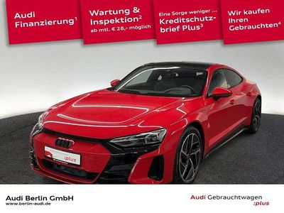 Gebraucht Audi e-tron GT quattro Ambiente 350 kW (476 PS) 2023 Tangorot metallic Limousine