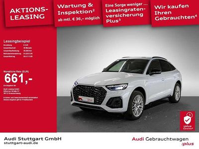 Gebraucht Audi Q5 Sportback S-Line 367 PS (269 kW) 2024 Gletscherweiß metallic SUV