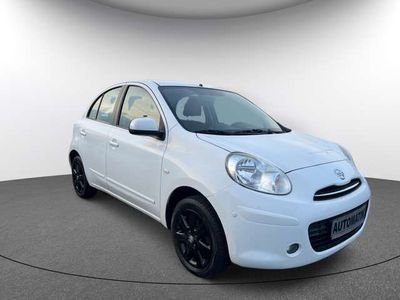 Gebraucht Nissan Micra Acenta 80 PS (58 kW) 2012 Weiß Kleinwagen