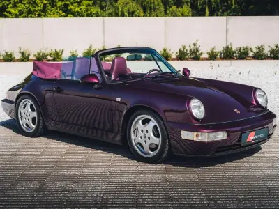 Gebraucht Porsche 911 Carrera Cabriolet 250 PS (183 kW) 1994 Violett Cabrio