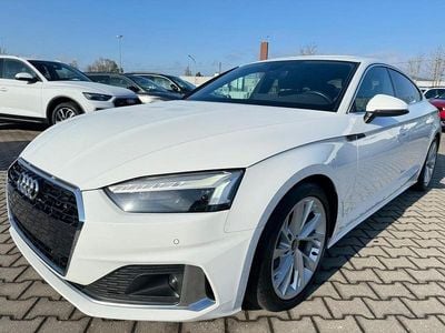 Gebraucht Audi A5 Sportback S-Line 150 PS (110 kW) 2022 Weiß Kleinwagen