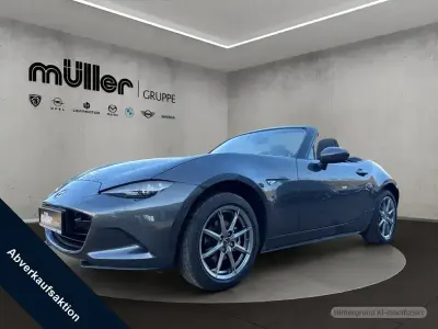 Neu Mazda MX5 Exclusive 132 PS (97 kW) 2026 Machine gray Cabrio