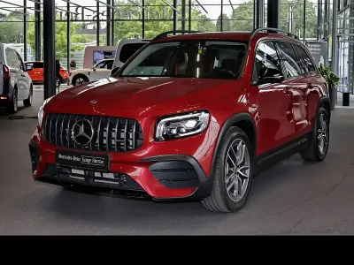 Gebraucht Mercedes GLB35 AMG 306 PS (225 kW) 2021 Manufaktur patagonienrot metallic SUV