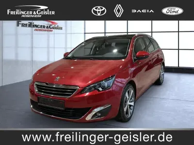 Begagnad Peugeot 308 Allure 131 HK (96 kW) 2017 Röd Kombi