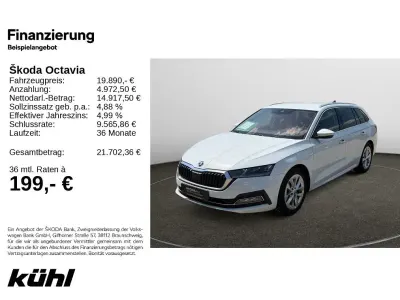 Gebraucht Skoda Octavia Style 150 PS (110 kW) 2023 Moonweiss metallic Kombi