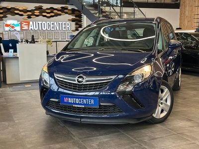 Usata Opel Zafira Tourer Edition 140 CV (102 kW) 2012 Blu Monovolume