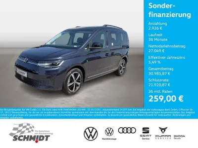 Gebraucht VW Caddy Dark Label 102 PS (75 kW) 2025 Blau Van / Kleinbus