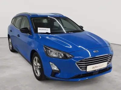 Gebraucht Ford Focus Cool & Connect 120 PS (88 kW) 2021 Verkehrsblau ral 5017 Kombi