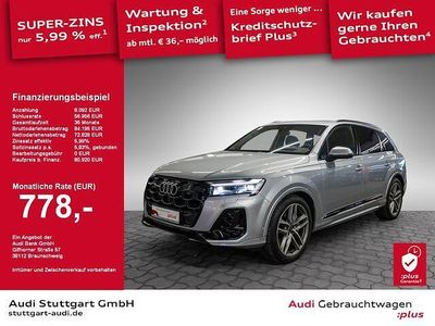 Gebraucht Audi Q7 S-Line 394 PS (289 kW) 2024 Satellitsilber metallic SUV