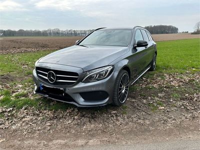 gebraucht Mercedes C220 d 4MATIC T AMG Line Autom. AMG Line