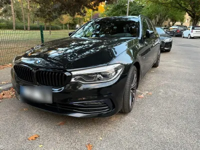 Gebraucht BMW 520 Sport Line 190 PS (139 kW) 2017 Schwarz Kombi
