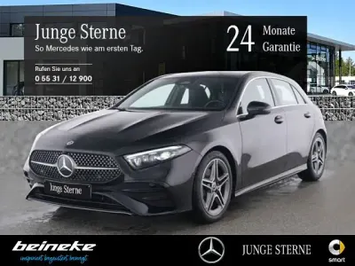Gebraucht Mercedes A180 AMG 136 PS (100 kW) 2025 Lack kosmosschwarz Limousine