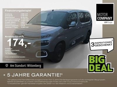 Lack grau artense/typ aussenve Gebraucht 2021 Citroën Berlingo Feel Van / Kleinbus | 15.780 € (Fairer Preis)