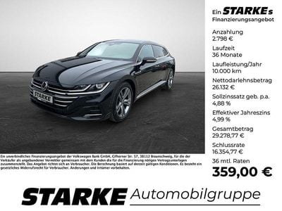 Second-hand VW Arteon R-line 150 CP (110 kW) 2023 Negru Berlinǎ