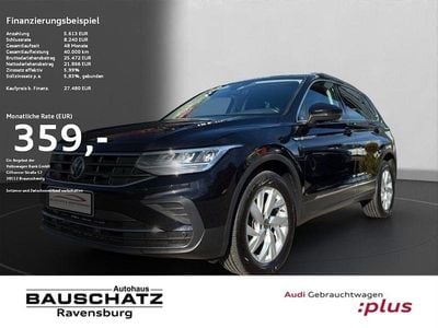 Deep black perleffekt Gebraucht 2021 VW Tiguan Life SUV | 27.480 € (Fairer Preis)