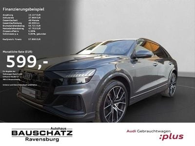 Second-hand Audi Q8 S-Line 340 CP (250 kW) 2022 Gri SUV