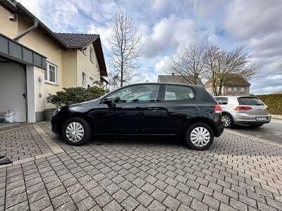 Gebraucht VW Golf VI Trendline 80 PS (58 kW) 2009 Schwarz Kleinwagen