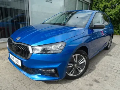 Gebraucht Skoda Fabia Ambition 95 PS (69 kW) 2021 Blau Kleinwagen