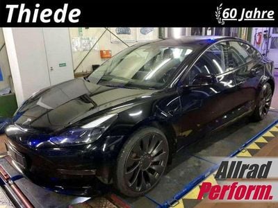 Gebraucht Tesla Model 3 Performance 377 kW (513 PS) 2021 Solid black Limousine