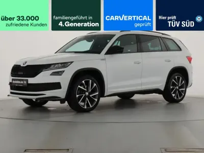 Occasion Skoda Kodiaq SportLine 179 PK (131 kW) 2018 Wit SUV