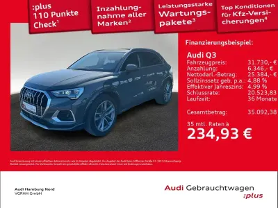 Brugt Audi Q3 Advanced Plus 150 HK (110 kW) 2023 Grå SUV