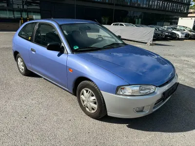 Gebraucht Mitsubishi Colt 80 PS (58 kW) 1999 Blau Kleinwagen