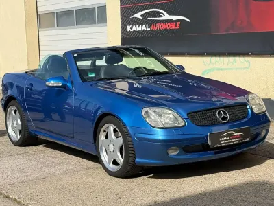 Brugt Mercedes SLK230 Edition 197 HK (144 kW) 2000 Blå Cabriolet
