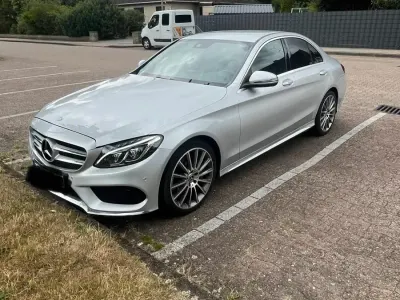 Gebraucht Mercedes C220 AMG line 170 PS (125 kW) 2014 Grau Limousine